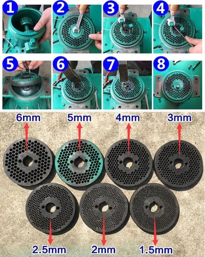 flat die feed pellet mill