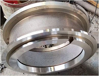 Stainless steel ring die for ring die type animal feed pellet mill 