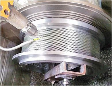 Ring die under producing  1