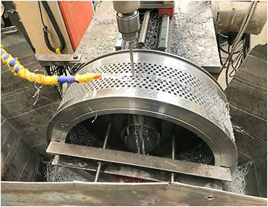 Ring die under producing  2