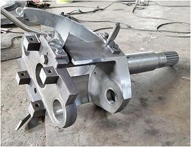 Main shaft for ring die pellet mill