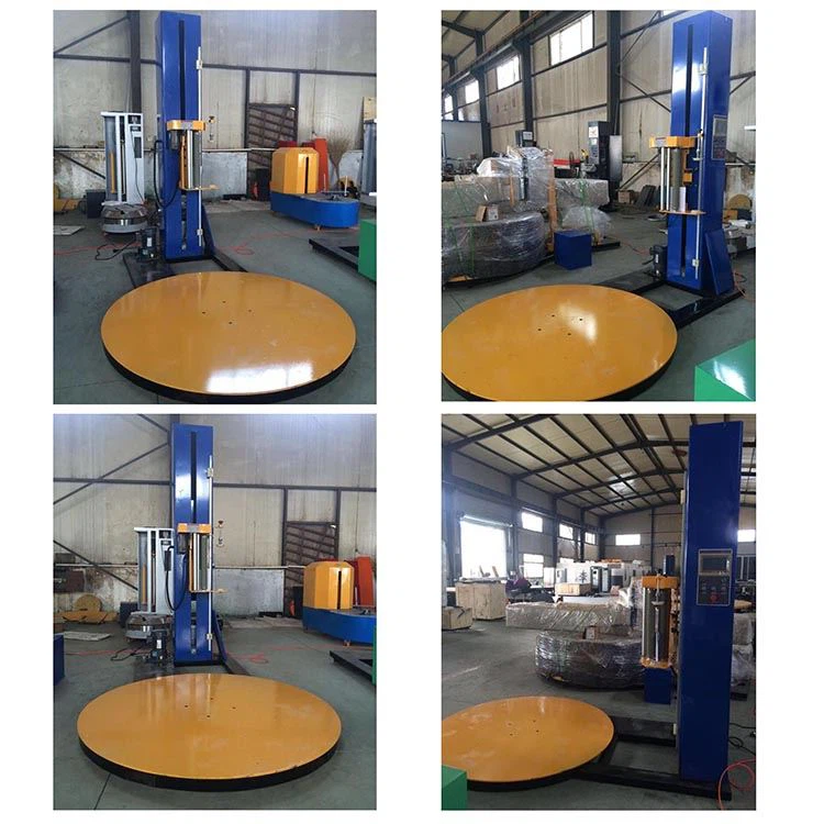 automatic pallet stretch wrapper