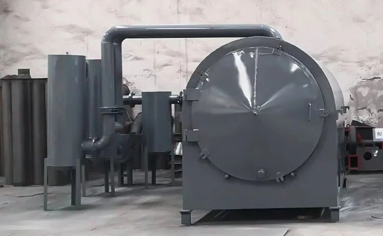 coconut shell Horizontal Carbonization Furnace