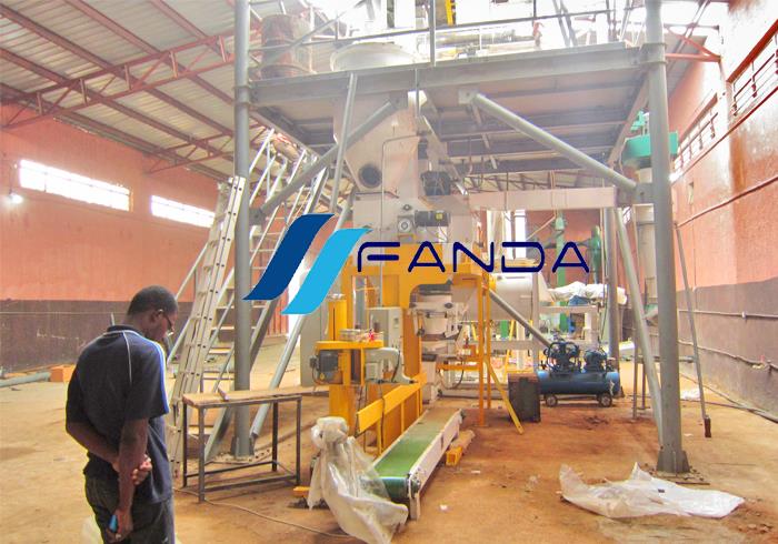 1-2t/h Animal Feed Pellet Line