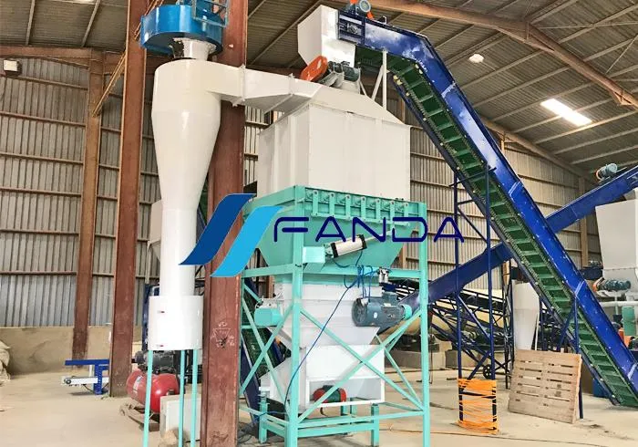 Enfriador de pellets a contraflujo