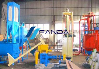 Línea de producción de alimentos para peces