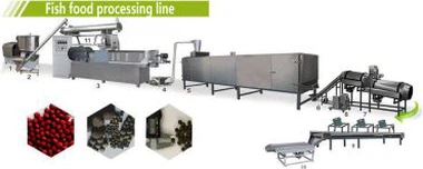 Extrusora flotante de alimento para peces