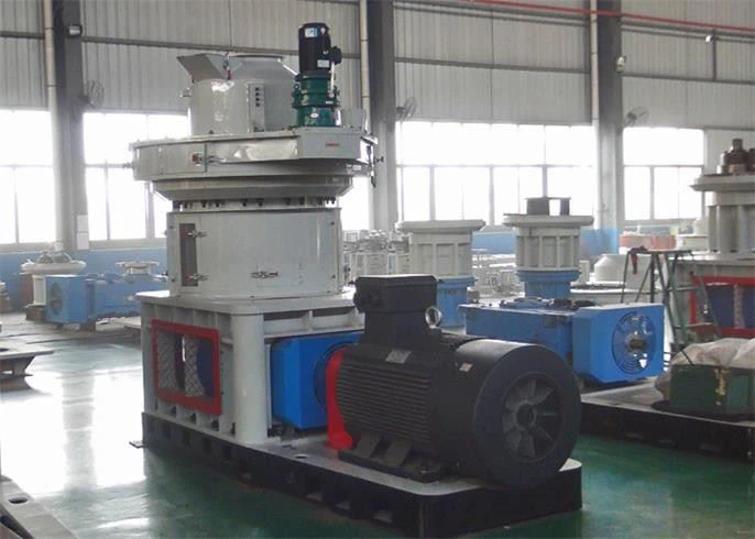 Ring Die Wood Pellet Mill Vertical Type Wood Pelletizer
