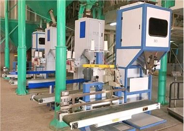 Máquina envasadora de pellets de biomasa