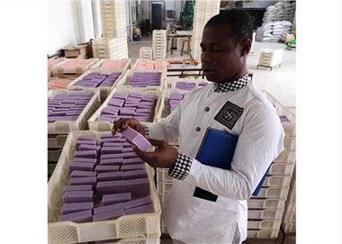 Máquina de fabricación de jabón de barra de lavandería industrial