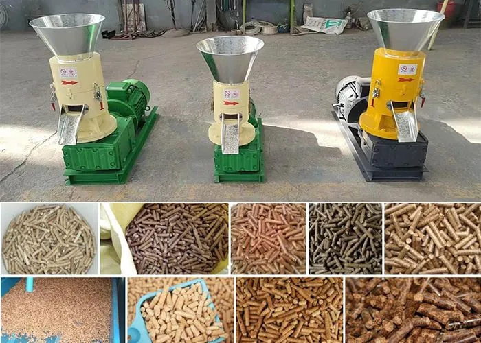 Máquina de pellets de madera para uso doméstico